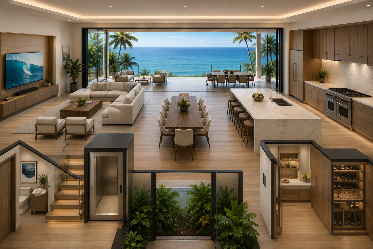 Open great room